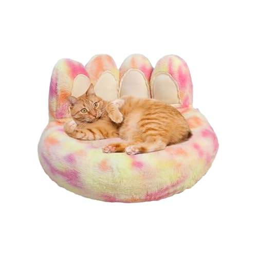 Dayysiuy Hundesofa - Beruhigendes Weiches Katzenbett Mit Rutschfester Unterseite - Weicher Schlafplatz Sofa Für Innen Außen Käfig Wohnzimmer Terrasse Dayysiuy Hundesofa - Beruhigendes Weiches Katzenbett Mit Rutschfester Unterseite - Weicher Schlafplatz Sofa Für Innen Außen Käfig Wohnzimmer Terrasse von Dayysiuy