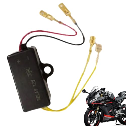 Dayysiuy Hupen Kabelbaum Set - 12 Volt Hupe Relais Ersatz,Zusatzteile Für Elektrik Stromversorgung Motorrad Lkw Rasenmäher Motor von Dayysiuy