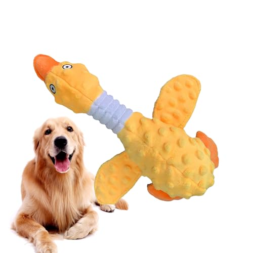 Dayysiuy Kauspielzeug Für Aggressive Hunde | Aggressives Hundespielzeug In Entenform | Quietschendes Interaktives Spielzeug Gegen Langeweile Für Alle Hunderassen Mit Mundreinigung Und Zahnberuhigung Dayysiuy Kauspielzeug Für Aggressive Hunde | Aggressives Hundespielzeug In Entenform | Quietschendes Interaktives Spielzeug Gegen Langeweile Für Alle Hunderassen Mit Mundreinigung Und Zahnberuhigung von Dayysiuy