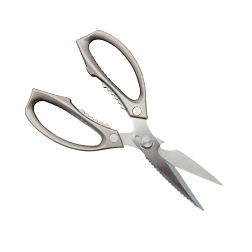 Dayysiuy Küchenschere | Edelstahl Kochschneider,Vielseitige Schere Für Nähen Stoff Papier Küche Salat Fleischzubereitung Garten Geflügel Basteln Haushalt - Küchenhaushalt Haushaltsgerät von Dayysiuy