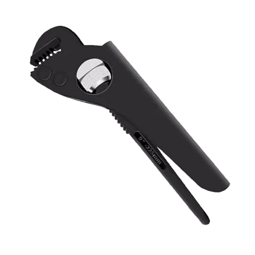 Dayysiuy Pipe Wrench,Schnellverstellbare Rohrzange 18-30 cm | Rutschfeste Reparaturzange Für Wasserrohre Küchenspüle Badezimmer Toilette Landwirtschaft Klempner von Dayysiuy