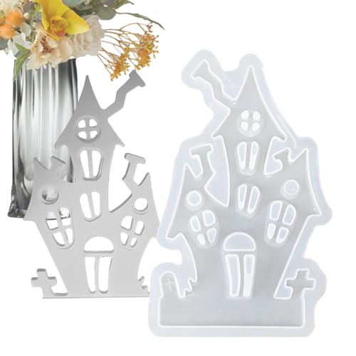 Dayysiuy Teelichthalter Resin Form,Ziergussformen Für Zuhause | Teelicht Kerzenhalter Form Silikon Für Weihnachten Kinder Erwachsene Kunstlehrer Bastelbegeisterte von Dayysiuy