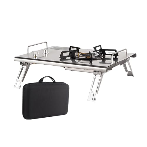 Dayysiuy Tragbarer Campingkocher - Zusammenklappbarer Tragbarer Outdoorkocher Zum Kochen - Zubehör Für Outdoor Kochen Wandern Picknick Angeln Grillen RV Reise Fest Party Backpacking Dayysiuy Tragbarer Campingkocher - Zusammenklappbarer Tragbarer Outdoorkocher Zum Kochen - Zubehör Für Outdoor Kochen Wandern Picknick Angeln Grillen RV Reise Fest Party Backpacking von Dayysiuy