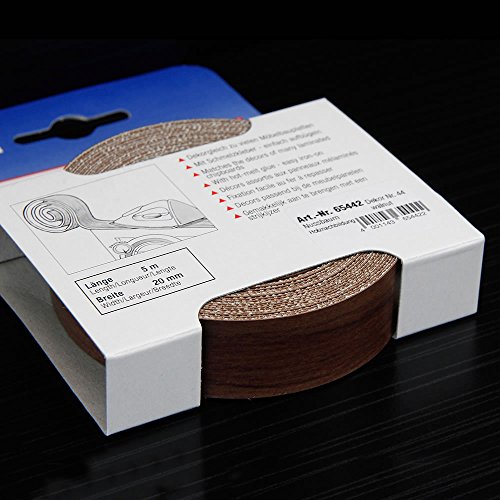Kantenumleimer für Möbelbauplatten und Regalbretter Nussbaum 5 m x 20 mm Kantenumleimer für Möbelbauplatten und Regalbretter Nussbaum 5 m x 20 mm von HDM