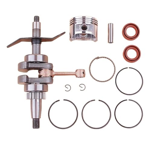 Kurbelwelle 39mm Kolbenring Öldichtungssatz Passend for GX31 Trimmer Freischneider von DbfiUoe