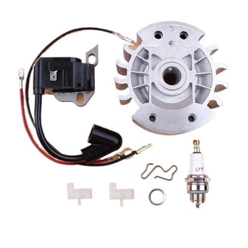 Schwungrad Zündspule Magneto Draht Zündkerze Kit Fit for MS180 MS170 017 018 Kettensäge von DbfiUoe
