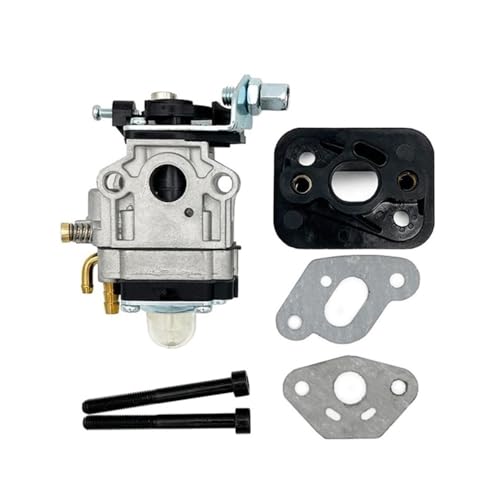Zubehör for Freischneider, 10 mm Vergaser mit Schraube, Ansaugrohr und Dichtung, passend for Grasschneidermotor 36F von DbfiUoe