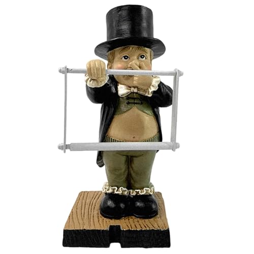 Lustiger Toilettenpapierhalter, Junge Holding Nase Badezimmer Statue 6x3 lustiger Toilettenpapierhalter Moderne Skulpturen einzigartiger Toilettenpapierhalter für Home Regal Tischschreibtisch, S von Dbvnnsy