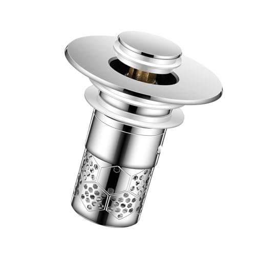 Dcaknri Antiklogging Senken Stopper Sprungkerne Siebrosen Korbfilter Metall Küche Spüle Abflusssieb Einfach Zu Verwendend Zu Verwendende Waschbecken Stecker Filter Netto Badewanne Steckdosen Stopper von Dcaknri