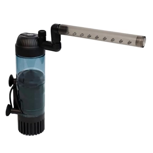 Dcaknri 6 In 1 Aquariumfilter Mit Organischen Medien Und Flüssigkeitsbett USB Antrieb Für Fischtanks Wasserqualitätsbehörde Aquariumsauerstoff Mit Filter von Dcaknri