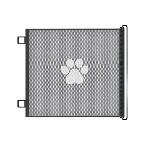 Dcaknri Einstellbar Nicht Bohrer Pet Gate Für Hundekatzen Erweiterbar Bis Zu 51 Zoll Innenräume Innenraum Freien Für Die Tür Easy Installation Weiße Moderne Haustierbarriere von Dcaknri