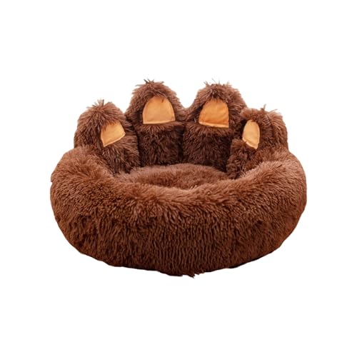 Dcaknri Großes gemütliches Hundebett in Form mit abnehmbarem Pelzbezug, dickes Sofa, Nest für Welpen, Kätzchen und erwachsene Haustiere, großes Hundebett Dcaknri Großes gemütliches Hundebett in Form mit abnehmbarem Pelzbezug, dickes Sofa, Nest für Welpen, Kätzchen und erwachsene Haustiere, großes Hundebett von Dcaknri