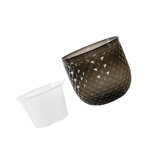 Dcaknri Kunststoff Klarer Fauler Absorption Blütenopf Wasserspeicher Wasserspeicher Gartenhöhe Wasserhydroponic Wasseranbau Balkon Wasseranlage Pflanzenbehälter von Dcaknri