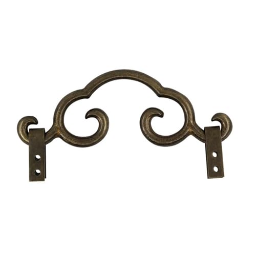 Dcaknri Verzierter Kupfer-Wandhaken, Vintage-Bilderrahmen, dekorativer Aufhänger, praktischer Haushalts-Organizer, benutzerfreundliches Design, klassischer Messing-Bilderaufhänger von Dcaknri