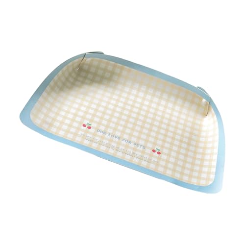 Dcaknri Kratzfeste Haustierschale Matte Wasserdichtes PU Placemat Nicht Spalt Design Einfach Saubere Fütterungsmatte Für Hundekatzen Innenräume Wasserdichtes Haustier Placemat von Dcaknri
