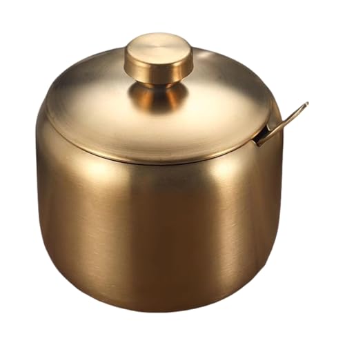 Moderne Küchen Gewürze Gläser Leckdosendesign Goldener Edelstahlbehälter Mit Messlöffel Moderne Küchen Gewürze Gläser Leckdosendesign Goldener Edelstahlbehälter Mit Messlöffel von Dcaknri