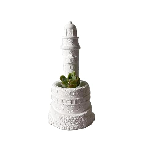 Silikonform 3D Lighthouse Cup Formen Epoxidharzform Blumentöpfe Formen Plastern Formen Für Tischdekorationen von Dcaknri