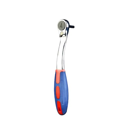 Dcfbkl 72 Zähne Steckschlüssel 1/10.2 cm Einseitig Schnellspanner Ratsche Sechskantschlüssel Stangenschraubendreher Ratsche Verlängerung Adapter von Dcfbkl