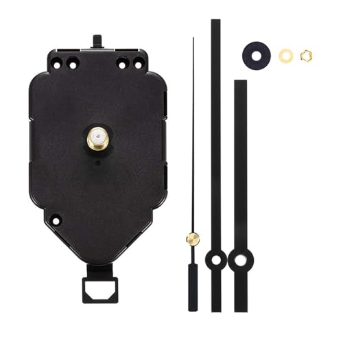 Dcfbkl Pendeluhr-Uhrwerk-Kits zum Basteln von Wanduhren mit verschiedenen Zeigern, Reparaturteile, Zeitmessung, Ersatzteil, batteriebetriebene Uhrenteile von Dcfbkl