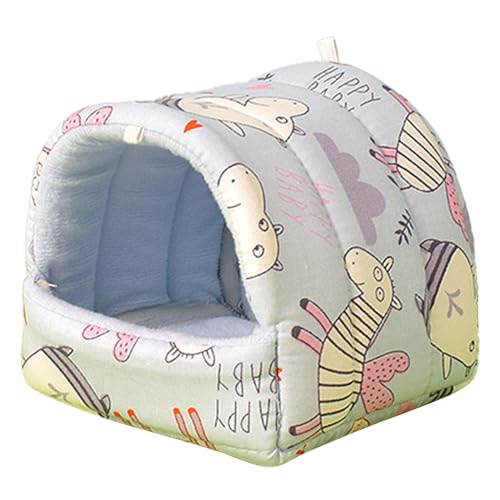 Dcfbkl Weiches Haustierbett, hübscher Druck, Versteck, Haus, Winterkäfig, hängend, Frettchen, Schlaf, Kleintiere, Hamsterkäfig, Zubehör, Hamsterbett, Tier-Bettwäsche, warmes Haustier Dcfbkl Weiches Haustierbett, hübscher Druck, Versteck, Haus, Winterkäfig, hängend, Frettchen, Schlaf, Kleintiere, Hamsterkäfig, Zubehör, Hamsterbett, Tier-Bettwäsche, warmes Haustier von Dcfbkl