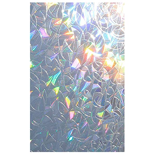 Fenster-Sichtschutzfolie, Regenbogenfarben, dekorativ, Buntglas-Aufkleber, statische Haftaufkleber, Fensteraufkleber, Weihnachtsdekorationen Fenster-Sichtschutzfolie, Regenbogenfarben, dekorativ, Buntglas-Aufkleber, statische Haftaufkleber, Fensteraufkleber, Weihnachtsdekorationen von Dcfbkl