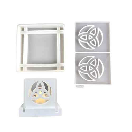 Kreative Knotenhalter-Silikonform-Set, stabiles Display, Ornament für und Heimdekoration, Knotenhalter, 2 Stück von Dcfbkl