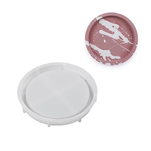 Runde Teller, Schalengussformen, Tablett, Harzformen, Epoxidguss, Silikon-Tablett, Halter, Handwerk, Schmuckherstellung, Werkzeuge, Gipsscheibenform Runde Teller, Schalengussformen, Tablett, Harzformen, Epoxidguss, Silikon-Tablett, Halter, Handwerk, Schmuckherstellung, Werkzeuge, Gipsscheibenform von Dcfbkl
