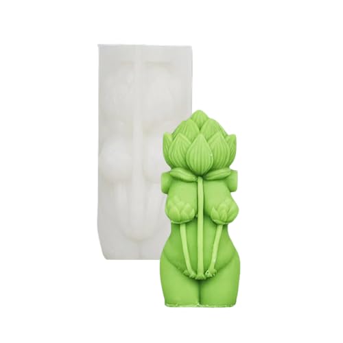 Silikonformen für den menschlichen Körper, Rosenpilz, Gips, Herstellung von menschlichen Rosenpilzen, Silikon, handgefertigter Gips von Dcfbkl