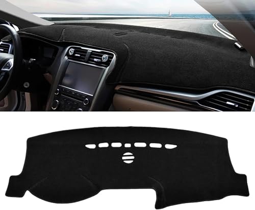 DdaiXQ Auto Armaturenbretter Abdeckung für Ford Mondeo MK5 2013 2014 2015-2019, Anti-Rutsch Auto Mittelkonsole Armaturenbrett Abdeckung Matte von DdaiXQ
