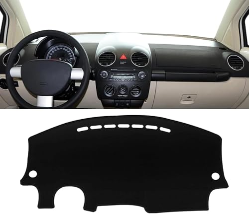 DdaiXQ Auto Armaturenbretter Abdeckung für VW New Beetle 2003 2004 2005-2011, Anti-Rutsch Auto Mittelkonsole Armaturenbrett Abdeckung Matte DdaiXQ Auto Armaturenbretter Abdeckung für VW New Beetle 2003 2004 2005-2011, Anti-Rutsch Auto Mittelkonsole Armaturenbrett Abdeckung Matte von DdaiXQ