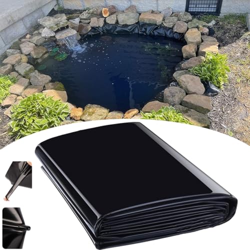 Ddasam Teichfolie 12x12m Schwimmteichfolie Folie für Gartenteich Schwarz Fischteichfolie Schwerlast Große Dichtungsfolie Teichmembran für Fischteiche Brunnen Wassergarten Wasserfall Ddasam Teichfolie 12x12m Schwimmteichfolie Folie für Gartenteich Schwarz Fischteichfolie Schwerlast Große Dichtungsfolie Teichmembran für Fischteiche Brunnen Wassergarten Wasserfall von Ddasam