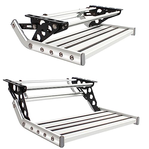 Ddasam Wohnmobil Trittstufen trittstufe klappbar Wohnwagen einstieg Tritt einstiegshilfe Wohnwagen Tritt Wohnwagen Trittstufe Reisemobil für Wohnmobil RV Camper Van Reiseanhänger Caravan von Ddasam