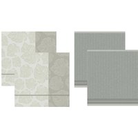 DDDDD Geschirrtuch "Monstera" Combiset: 2 Küchentücher & 2 Geschirrtücher von Ddddd