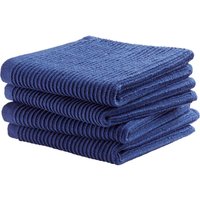 DDDDD Spültuch "Basic", (Set, 4 tlg.), mit luxuriöser Rippenstruktur und optimale Feuchtigkeitsaufnahme von Ddddd