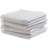 DDDDD Spültuch "Basic", (Set, 4 tlg.), mit luxuriöser Rippenstruktur und optimale Feuchtigkeitsaufnahme von Ddddd