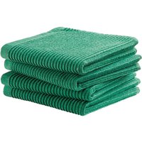 DDDDD Spültuch "Basic", (Set, 4 tlg.), mit luxuriöser Rippenstruktur und optimale Feuchtigkeitsaufnahme von Ddddd