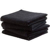DDDDD Spültuch "Basic", (Set, 4 tlg.), mit luxuriöser Rippenstruktur und optimale Feuchtigkeitsaufnahme von Ddddd