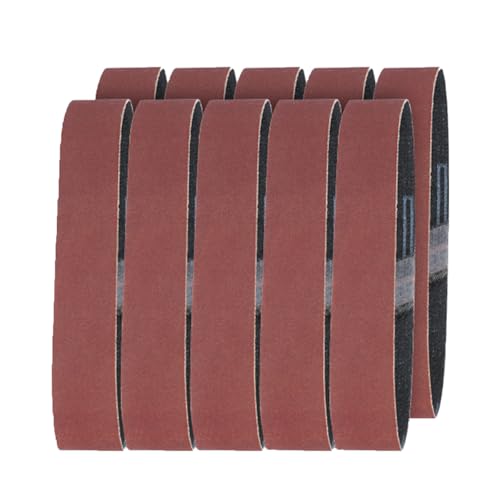 10 Stücke 25x330 Mm Schleifriemen 120/320/600 Grit Schleifgürtel Praktisches Schleifband Für Holzpolieren Aus Holz von Ddujbtp