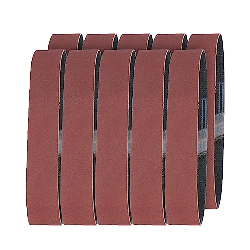 10 Stücke 25x330 Mm Schleifriemen 120/320/600 Grit Schleifgürtel Praktisches Schleifband Für Holzpolieren Aus Holz von Ddujbtp