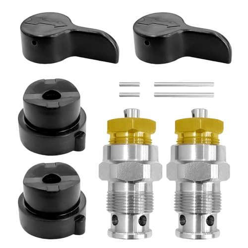 2 Sets effiziente Sprühventile mit hoher Härte, Ablassventile, Reparatur-Sets für luftlose Farbe, effiziente Farbsprühgeräte 235014 von Ddujbtp