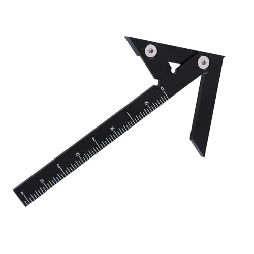 Aluminium Zentrum Finder Werkzeug 90 Grad Linienmessgeräte Präzisionswinkel Schriftgelehrte Für Holzklanfleischmaking Carpentry Holzbearbeitung Center Finder Tool von Ddujbtp