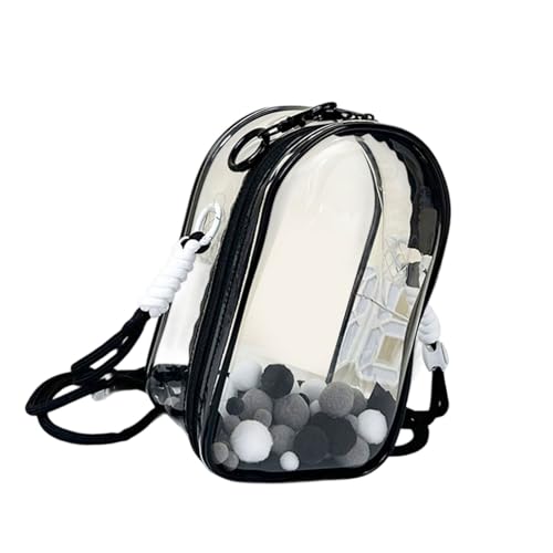 Crossbody Umhängetasche Klarer PVC Organizer Tasche Mit Verstellbarem Riemen Für Kleinkinder Essentielles Gefüllte Spielzeug Spitzt von Ddujbtp
