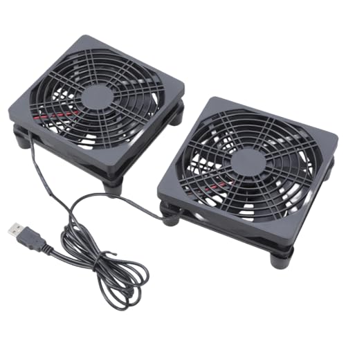 Ddujbtp 1 Set 120 mm Router Lüfter USB 5 V leiser Betrieb mit Füßen leise für lange Lebensdauer Ddujbtp 1 Set 120 mm Router Lüfter USB 5 V leiser Betrieb mit Füßen leise für lange Lebensdauer von Ddujbtp