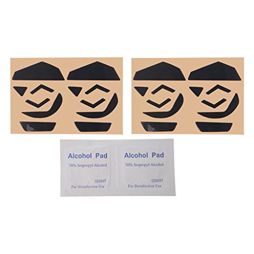 Ddujbtp 4 Sets/Pack Maus Füße Pad Skate Glides Aufkleber Für G502 Kabel Gaming Mäuse Gebogene Kantenmau Ddujbtp 4 Sets/Pack Maus Füße Pad Skate Glides Aufkleber Für G502 Kabel Gaming Mäuse Gebogene Kantenmau von Ddujbtp