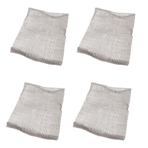 Ddujbtp 4pcs Edelstahl Meshes Taschen Nagetiere Gogga Proof Gartenlagerung Aufbewahrung Für Gärten Häuser Häuser Schwere Edelstahl Grow Bag von Ddujbtp