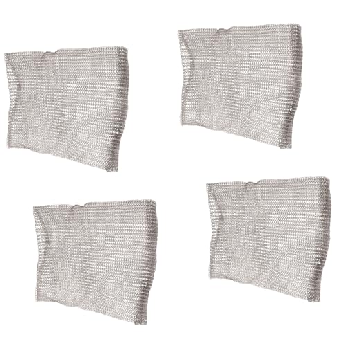 Ddujbtp 4pcs Edelstahl Meshes Taschen Nagetiere Gogga Proof Gartenlagerung Aufbewahrung Für Gärten Häuser Häuser Schwere Edelstahl Grow Bag von Ddujbtp