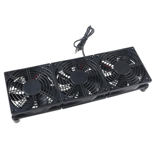 Ddujbtp 5 V USB-Ventilator, hoher Ventilator, Kühlung für Routerbox, Computer-Elektronik, 1400 U/min, Geschwindigkeit, 45 CFM Ddujbtp 5 V USB-Ventilator, hoher Ventilator, Kühlung für Routerbox, Computer-Elektronik, 1400 U/min, Geschwindigkeit, 45 CFM von Ddujbtp