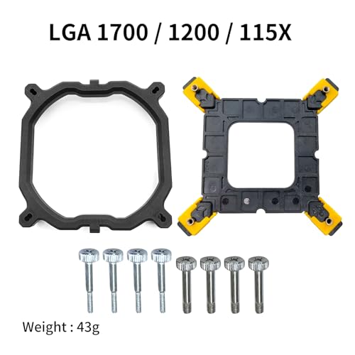 Ddujbtp CPU Kühlerhalterhalter Ständer Kühlkühler Halterungsschrauben Ersatz Für LGA 1150 1151 1155 1156 1366 1700 Kühllüfter Heizküste Halterhalter Ständer Mit Befestigungsschrauben von Ddujbtp