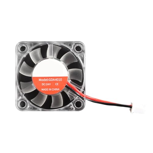 Ddujbtp Druckerteil Hotend Part Verbesserter hydraulischer Lüfter 2510 3010 4010 12V/24V XH2.54 Kühler Kühler für Drucker Ddujbtp Druckerteil Hotend Part Verbesserter hydraulischer Lüfter 2510 3010 4010 12V/24V XH2.54 Kühler Kühler für Drucker von Ddujbtp