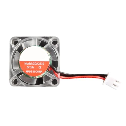 Ddujbtp Druckerteil Hotend Part Verbesserter hydraulischer Lüfter 2510 3010 4010 12V/24V XH2.54 Kühler Kühler für Drucker Ddujbtp Druckerteil Hotend Part Verbesserter hydraulischer Lüfter 2510 3010 4010 12V/24V XH2.54 Kühler Kühler für Drucker von Ddujbtp